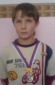 Владик Функ с медалью