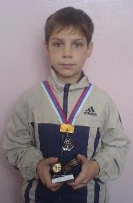 Артём Орлов с медалью и очередным призом